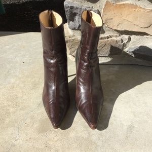 JIMMY Choo Dark Brown ankle boots size 40. 10 US
